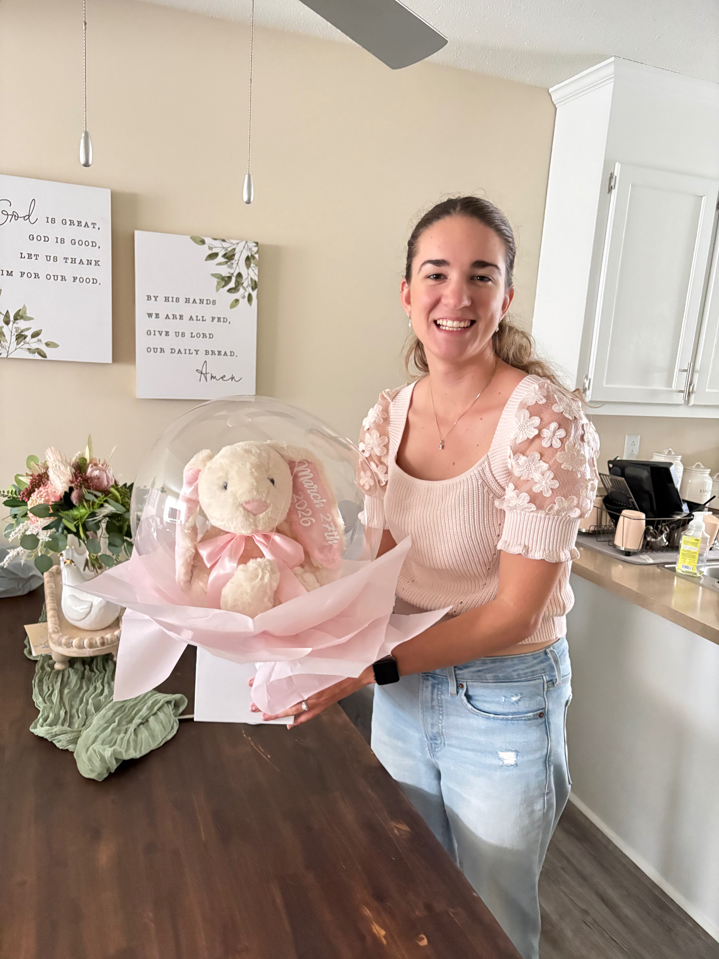 Down Under D.I.Y. bunny bouquet gift creation