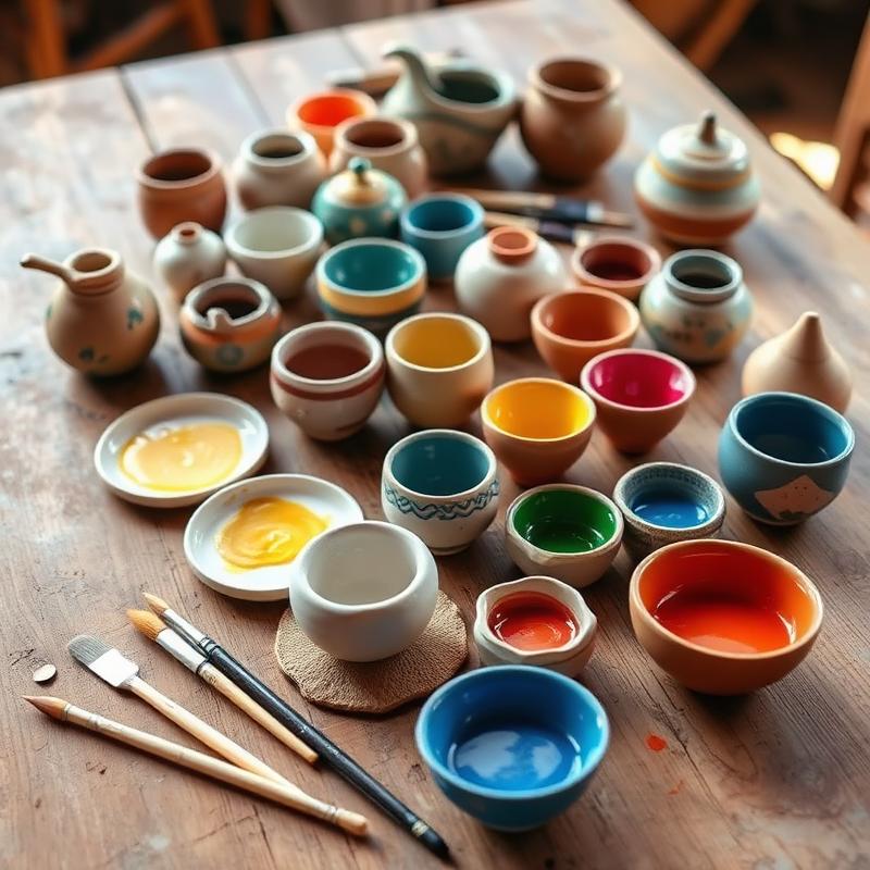 Tiny Pottery Animals